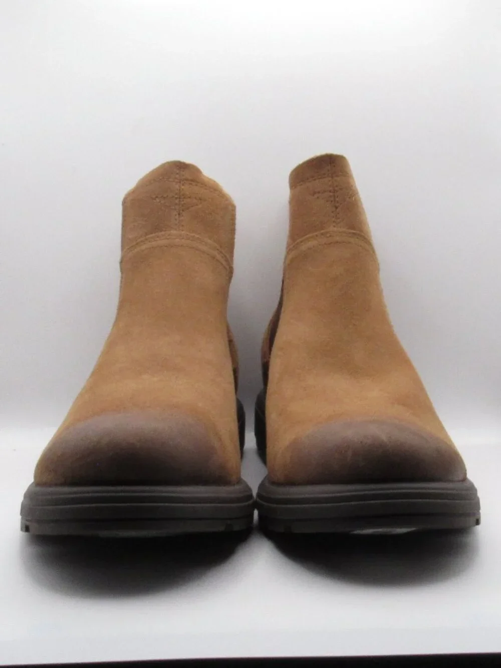 UGG Chestnut Suede Biltmore Chelsea Short Boots Size 12 New Without Box 1123669
